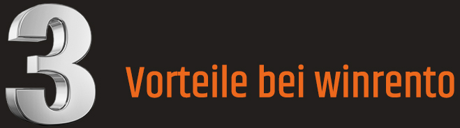 Vorteile bei winrento